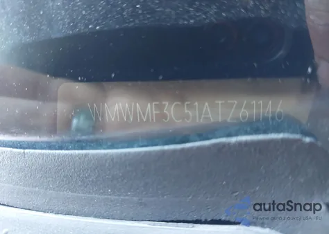 2010 Mini Cooper из США, поврежденный, VIN WMWMF3C51ATZ61146